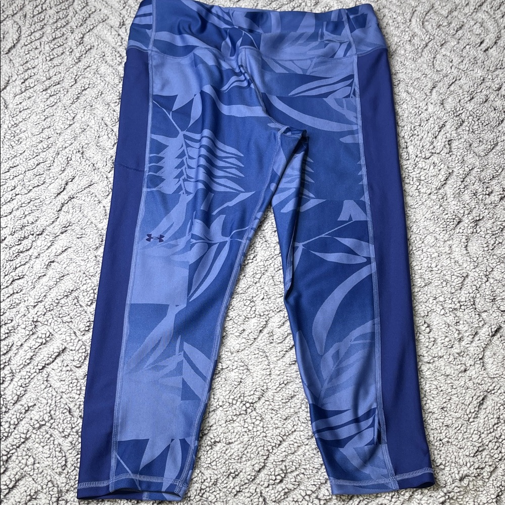 Under Armour Blue Graphic Leggings